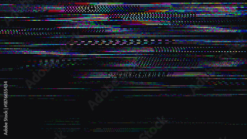 Retro VHS Effect Background. Video Damage Overlay Texture