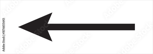 Simple straight arrow pointing to the right. eps 10