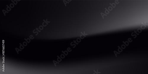 Gray grainy background, black white gradient grayscale abstract monochrome noise texture banner, header cover wallpaper backdrop design