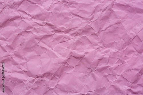 Wallpaper Mural Crumpled Pink Paper Texture Background,High-resolution macro shot of crumpled pink craft paper texture. This textured background features intricate folds, creases, and shadows,  Torontodigital.ca