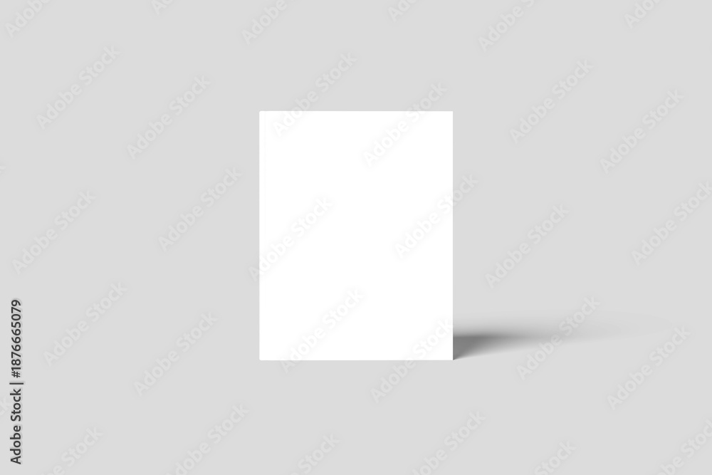 Fototapeta premium Blank Cover Book Mockup - 3D illustration