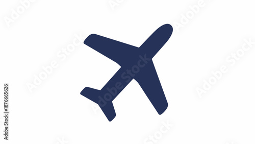 A 3d blue cross mark symbol serves as a professional travel icon button for air flight transport and airport business web design illustration