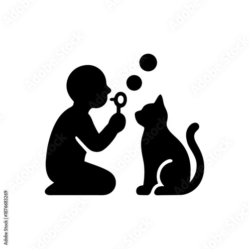 Joyful Playful Bubbles Bonding Icon