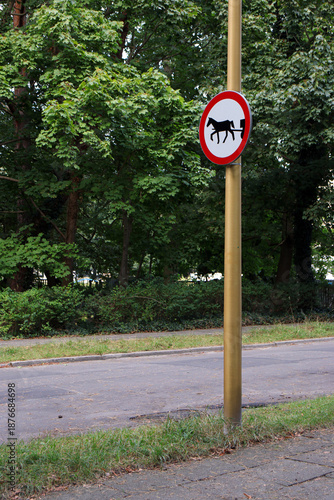verboten für pferdewagen