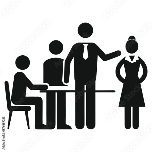 business people in a meeting