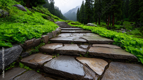 Centuries-Old Stone Stairca...
