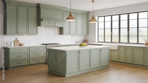 modern kitchen in a modern kitchen