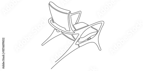 continuous line of chairs