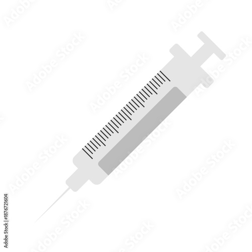 Medical Syringe with Needle Essential Healthcare Tool for Injections and Vaccinations