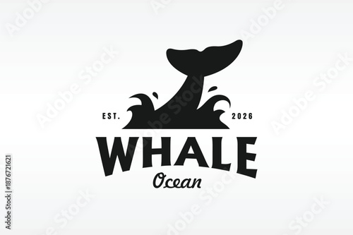 whale tail sea logo