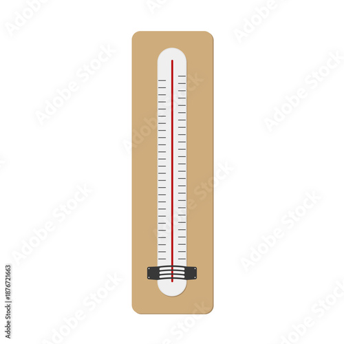 Simple Thermometer Weather Tool for Measuring Temperature