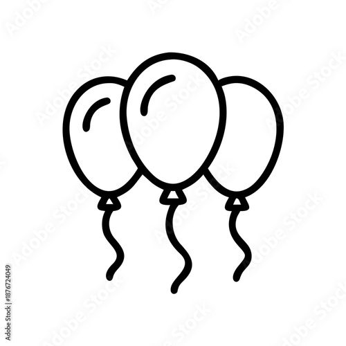 Father’s Day Celebration Balloon Icon