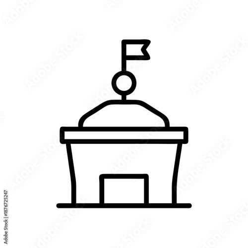 Auditorium Event Venue Icon