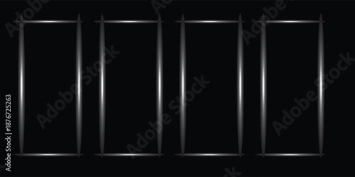 Colorful light trails, long time exposure motion blur effect. Red and blue glowing neon lights lines. Red blue special effect, speed police line. Magic of moving fast lines. Vector Illustration