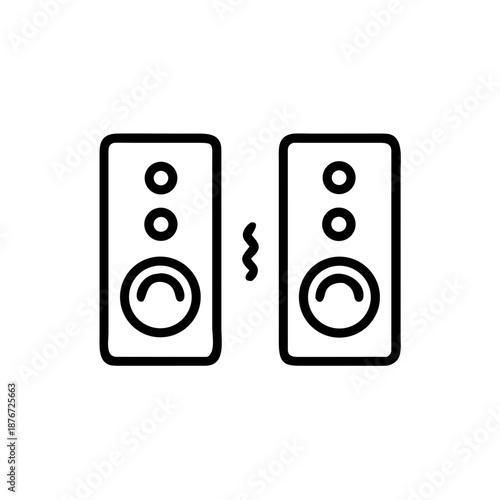 Audio Speakers Icon