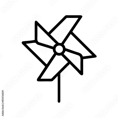 Pinwheel Toy Icon