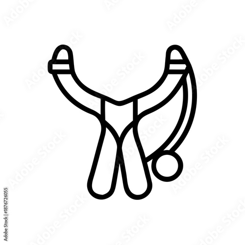 Toy Slingshot Icon