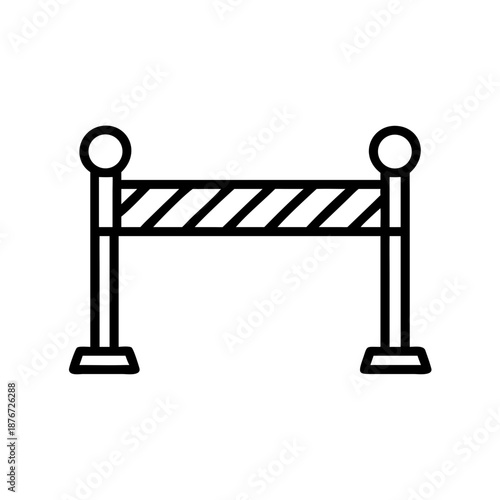 Construction Barrier Icon