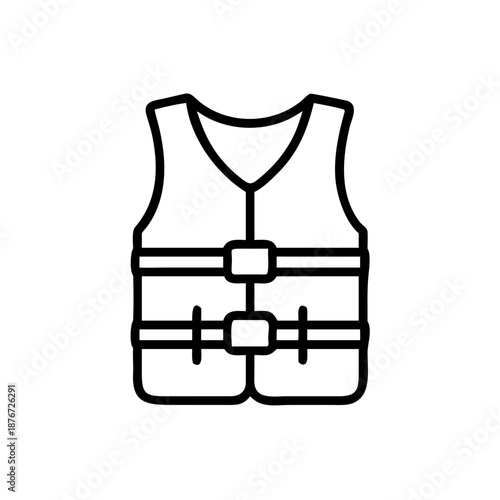 Life Vest Safety Icon