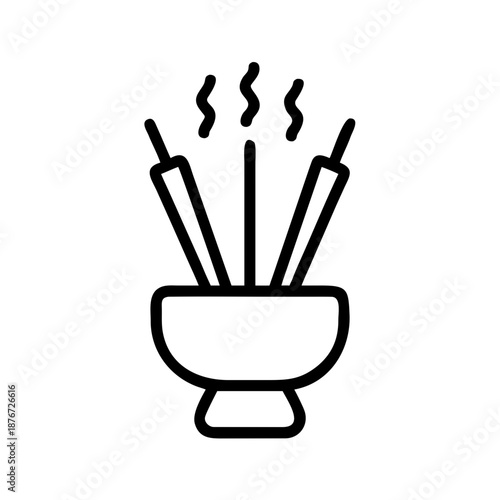 Incense Stick Icon