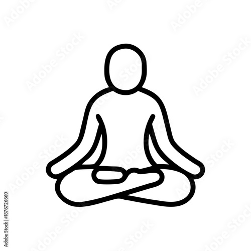 Zen Meditation Icon