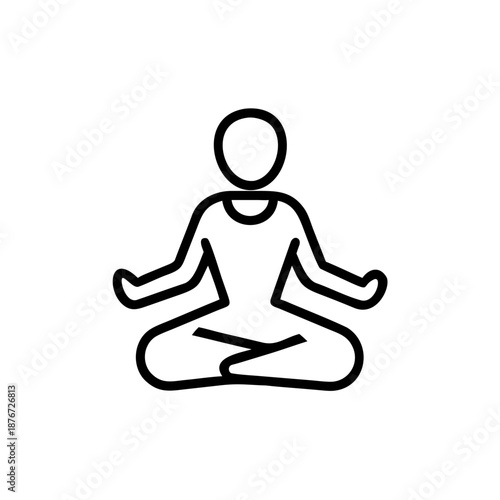 Yoga Pose Icon