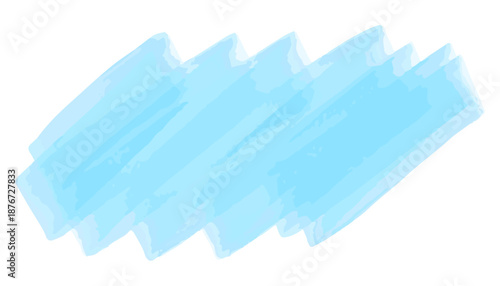 手描きのアンダーライン。青のマーカー。ハイライト、重要なポイント。罫線、テキストを強調する時の装飾。