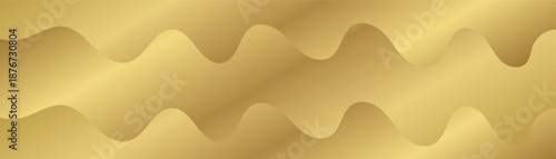 Abstract gradient wave gold background