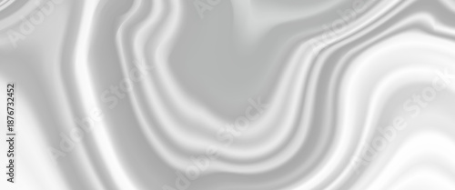 Elegant silver-gray abstract vector background with flowing satin-like waves and soft gradients, creating a smooth liquid texture ideal for luxury, modern, and minimalist visual designs.