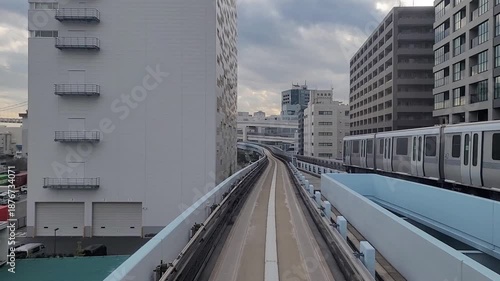 Japan train at Odaiba 2