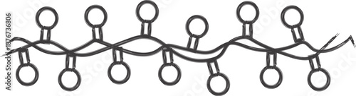 Double stranded dna molecule structural diagram