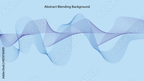 Abstract wavy line pattern background