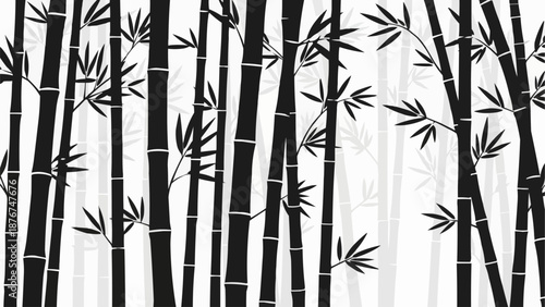 bamboo seamless pattern