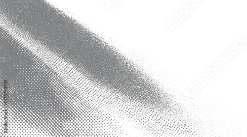 Abstract background with a flowing wave of granular dots in grayscale creating a sense of gentle motion and subtle texture with a clean minimalist feel