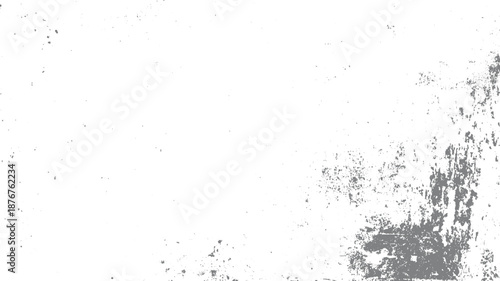 Abstract distressed grey and white textured background with rough patches and subtle speckles for a grunge overlay effect