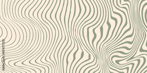 Twisted and distorted vector groovy hippie background. Waves, swirl, twirl pattern. Set of backgrounds in trendy retro psychedelic style.