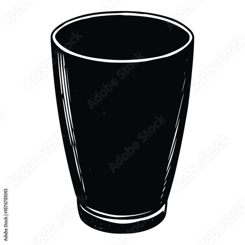 Wine glass with wine for tasting flat vector icon for apps and websites