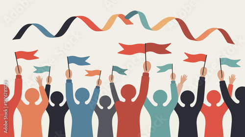 Celebrating unity and diversity Vector