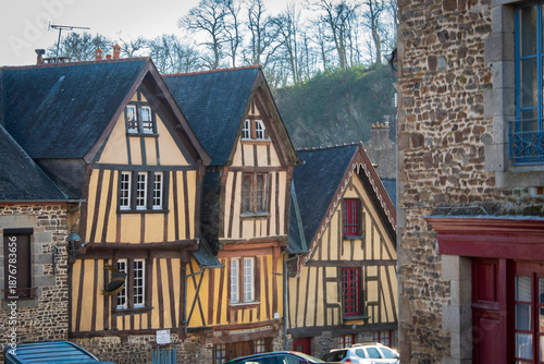 Fougères, ville fortifiée, intra-muros, Ille-et-Vilaine, Bretagne, France