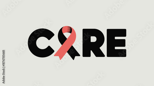 Support and awareness for cancer Vector