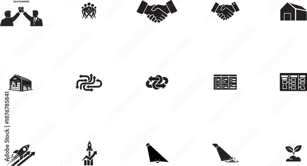 Fototapeta premium Rocket launching from house roof growth success vector illustration flat design