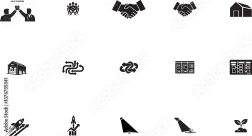 Rocket launching from house roof growth success vector illustration flat design