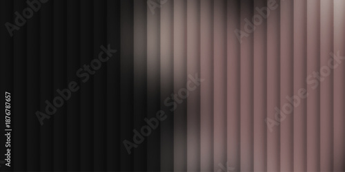 Futuristic Glass Distortion Gradient Background Featuring Icy Ribbed Texture, Vertical Wave Lines, Grain Effect, and Cool Neon Lighting. Glass, Abstract, Modern Backgrounds.