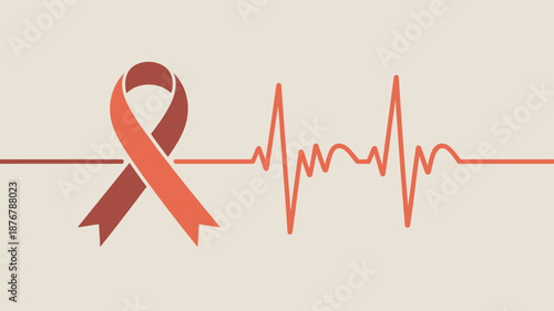 Awareness for heart health Vector