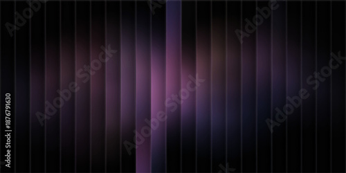 Futuristic Glass Distortion Gradient Background Featuring Icy Ribbed Texture, Vertical Wave Lines, Grain Effect, and Cool Neon Lighting. Glass, Abstract, Modern Backgrounds.
