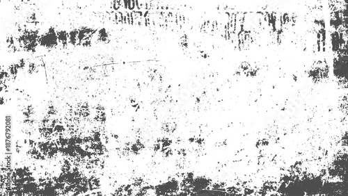 Grunge overlay texture featuring dirty grainy scratches and worn distressed surface for vintage design projects