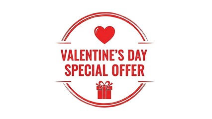 Valentine's day  special offer Banner | Happy Valentine's Day | Valentine's Day Sale Banner | 14 February
