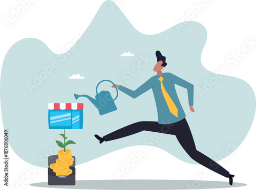 Grow your shop and earn more profit, expand store front or grow small business, marketing to promote shop increase revenue .about a man and his life.