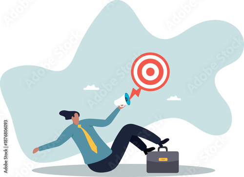 Announce new year goal, resolution or business objective, target or purpose, motivation to success or challenge,about a man and his life.