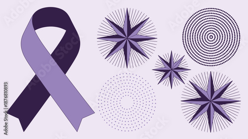 Abstract geometric patterns Vector